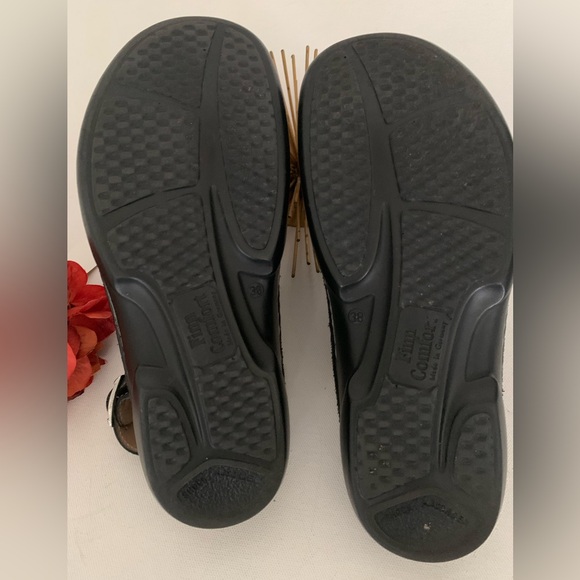 Finn Comfort Women’s Saloniki sandals black and white Size 38 ( 7 - 7.5 ) - Picture 5 of 15